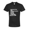 Unisex Poly-Rich V-Neck T-Shirt Thumbnail