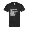 Unisex Poly-Rich V-Neck T-Shirt Thumbnail
