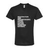 Unisex Poly-Rich V-Neck T-Shirt Thumbnail