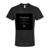 Unisex Poly-Rich V-Neck T-Shirt Thumbnail