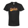 Unisex Poly-Rich V-Neck T-Shirt Thumbnail