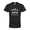 Unisex Poly-Rich V-Neck T-Shirt Thumbnail