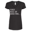 Women's Poly-Rich V-Neck T-Shirt Thumbnail
