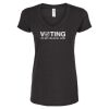 Women's Poly-Rich V-Neck T-Shirt Thumbnail